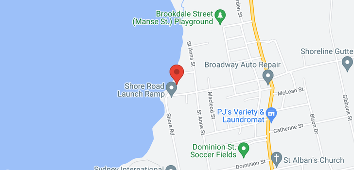 map of 188 Shore Road
